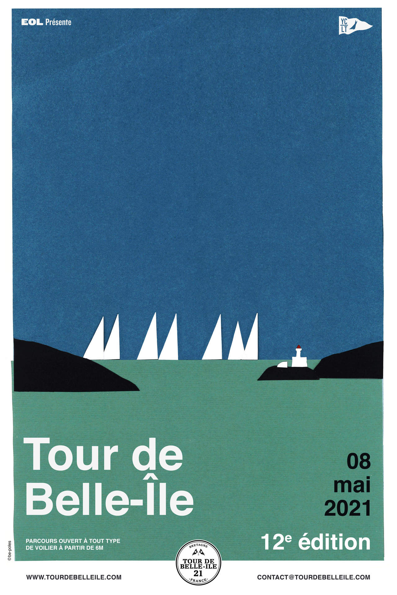 Affiche du TOUR DE BELLE-ILE 2021