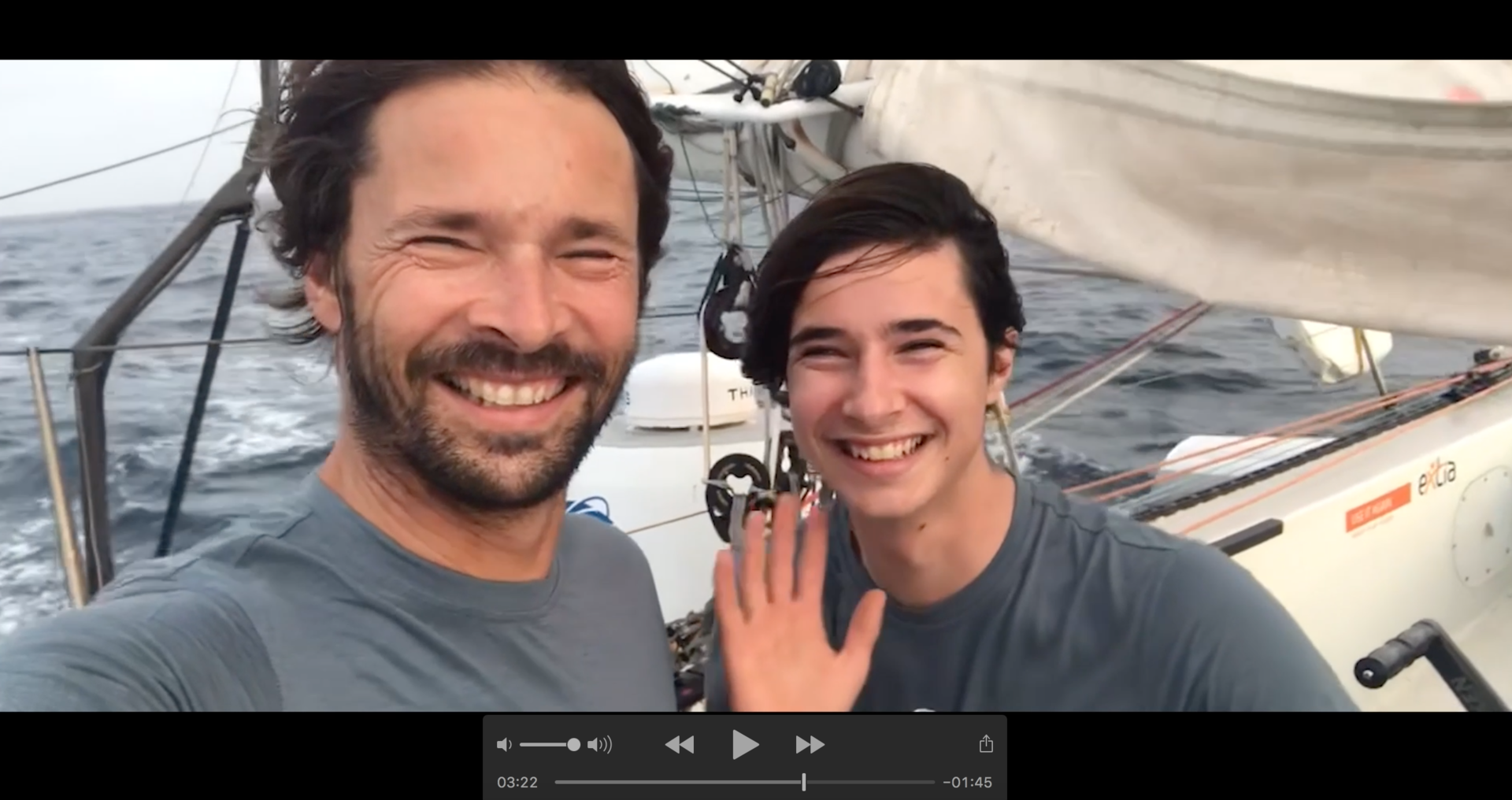 RETOUR SUR L'ETAPE CAPE TOWN - LA TRINITÉ SUR MER EN DOUBLE