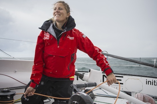 Samantha Davies, skipper Initiatives Coeur