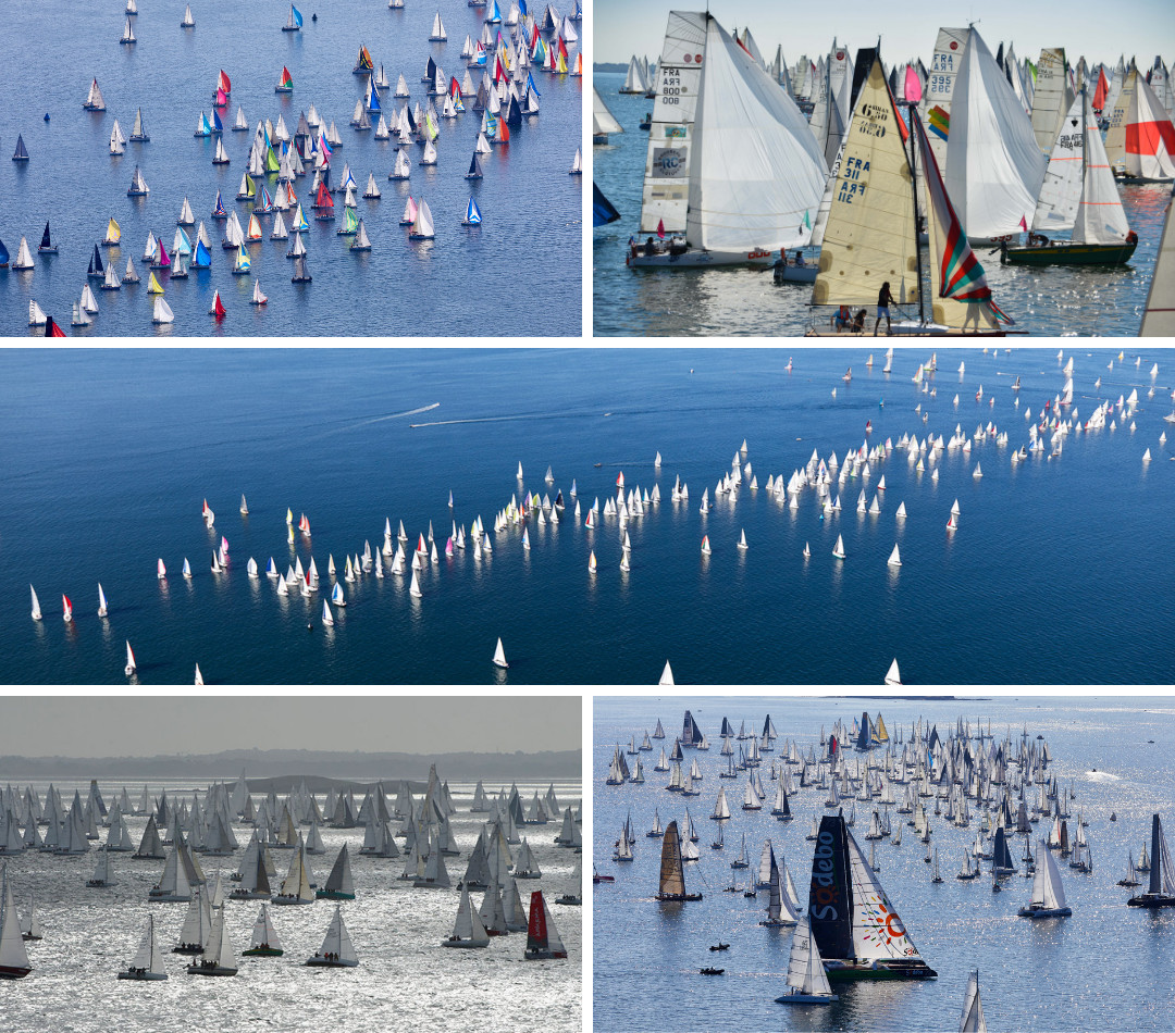 Départ du Tour de Belle-Ile